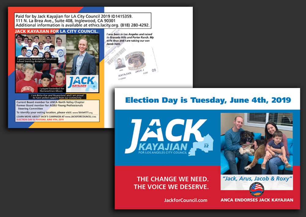 Political Campaign Postcards